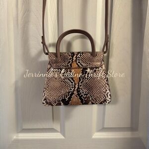 A New Day Faux Snakeskin Crossbody Bag